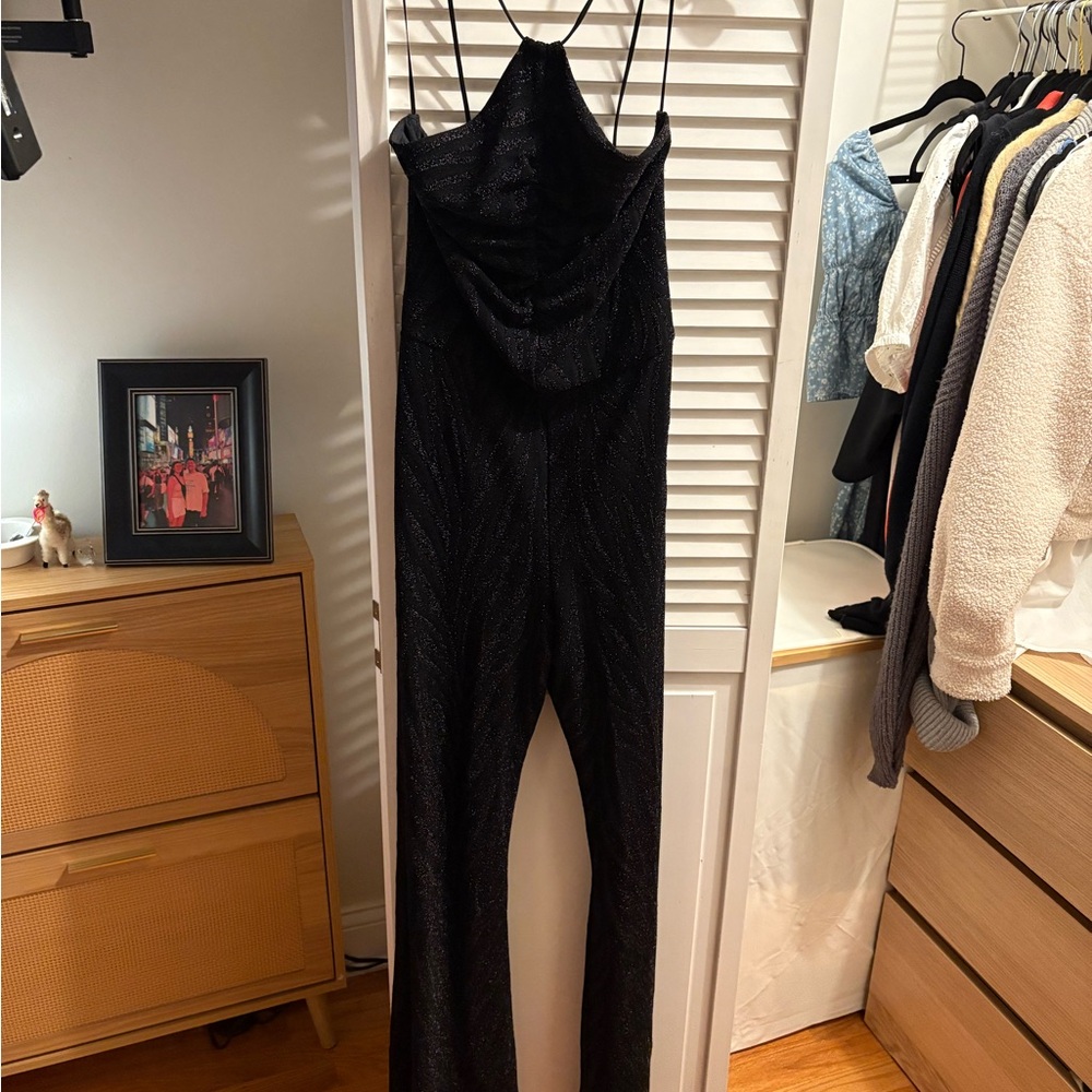 Urban Outfitters Black Jumpsuit Chic and Versatile